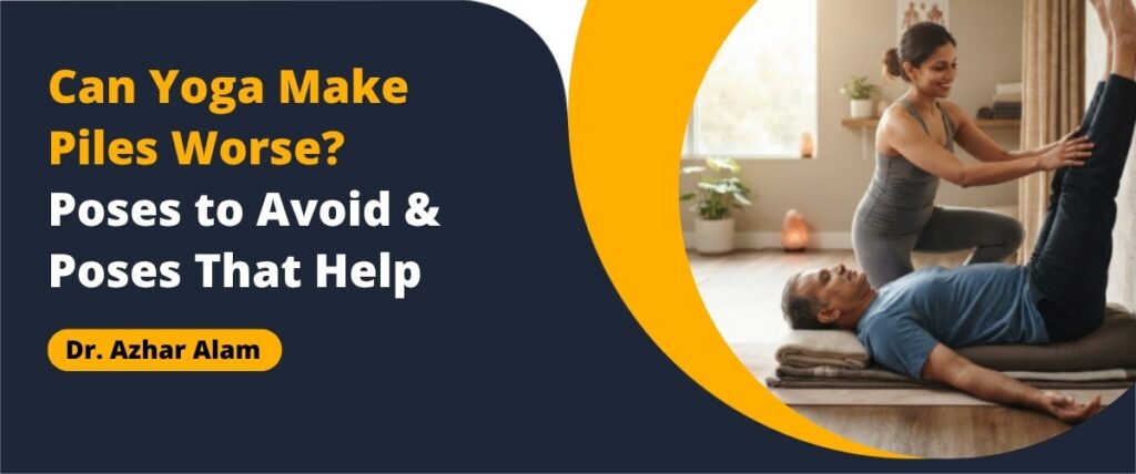 Gentle Yoga for Piles to support digestive health and relief.