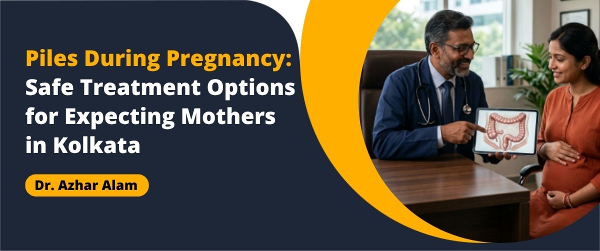 Pregnant woman discussing Pregnancy piles treatment and safe options with a doctor.